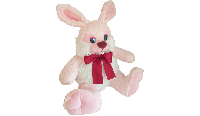 pink bunny rabbit soft toy