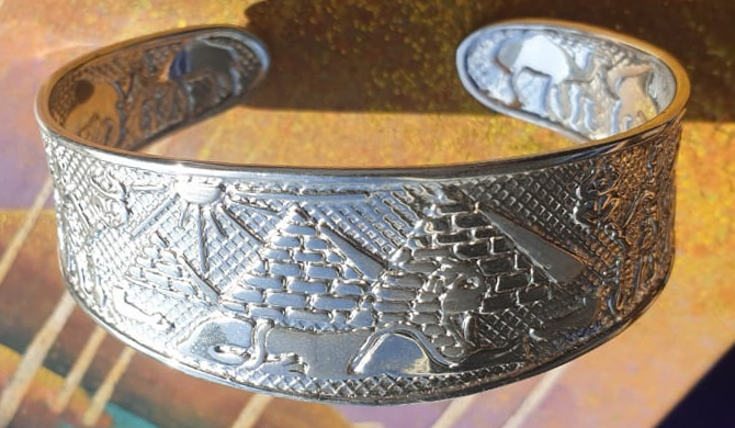 STL file Egyptian Bracelet - Bracelet Egyptien 👩・3D print object to  download・Cults