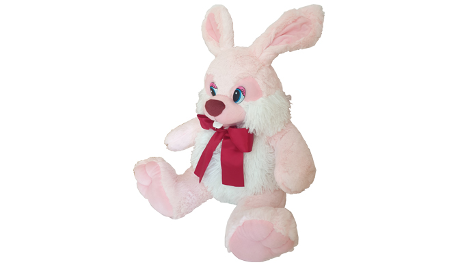 pink bunny rabbit soft toy